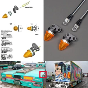 Luz trasera contorno de luz de luz para camión de radiocontrol japonés Tamiya 1/14 - Imagen 1 de 12