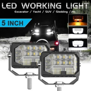 5 pulgadas 81W cubo luces LED de trabajo vainas punto inundación combo conducción lámpara antiniebla todoterreno - Imagen 1 de 9