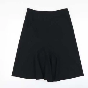 Kookai Womens Black Polyester Blend Skater Skirt Size 40 - Picture 1 of 12