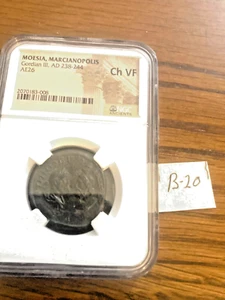 MOESIA , MARCIANOPOLIS GORDIAN III RV, ATHENA NGC CH VF AE26. - Picture 1 of 2