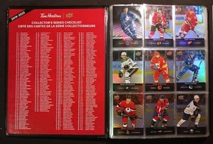 Juego de cartas coleccionables de la NHL 2019-20 Tim Hortons Upper Deck serie casi nuevo - Imagen 1 de 7