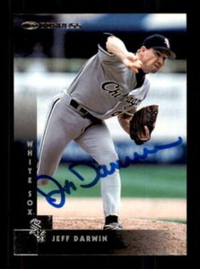 1997 Donruss #258 Jeff Darwin AUTOGRAPHED!!! White Sox 236947