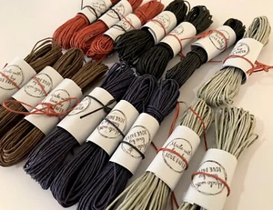 Eco Paper twine string cord Weaving 15 X 10m assorted 150m Crafting Gift Wrap - Picture 1 of 22
