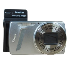 Kodak EasyShare M580 14,0-MP-Digitalkamera Produktbündel grau mit Ladegerät + Akku EUC - Bild 1 von 9