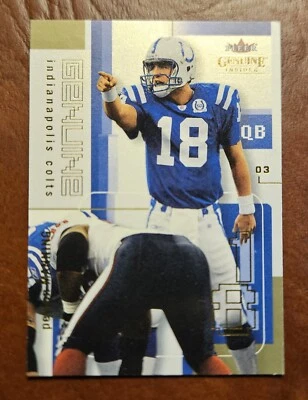2003 Fleer Genuine Insider #81 Peyton Manning - Image 1 of 2