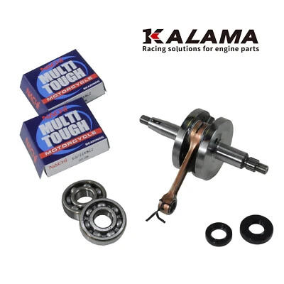 PARA HONDA CR80R CR80RB CR85R COJINETES PRINCIPALES DEL CIGÜEÑAL SELLOS DE ACEITE #13000-GC4-601 Foto 1 de 4