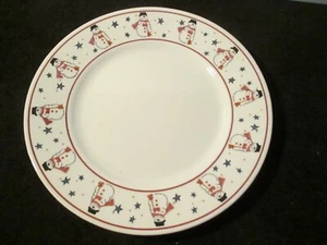Corelle Frosty Morn Dinner Plate Snowman Christmas Plate - Picture 1 of 2