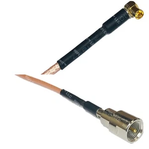 RG316 MMCX FEMALE ANGLE to FME MALE RF Cable Rapid-SHIP LOT - Picture 1 of 1