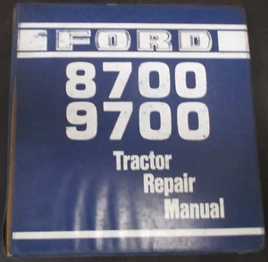 Ford 8700 and 9700 Tractors Service Repair Manual - Picture 1 of 2