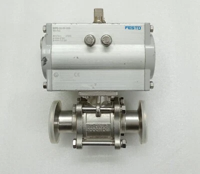 Festo Semi Rotante Drive 8047614 DFPD-20-RP-090-RD-F04 Con 2.5cm DN25 1000WOG - Immagine 1 di 4