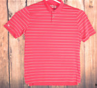 Ralph Lauren XL Mens Polo Shirt Short sleeve Strech Red Striped