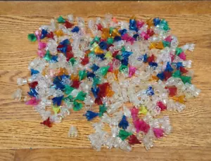 Vintage Tulip Flower Christmas Tree Light Reflector Covers Assorted Lot - Picture 1 of 9