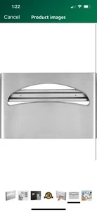 Toilettensitzdeckel Spender Wandhalterung Gewerbe Halbklappbar Toilettensitzbezug... - Bild 1 von 5
