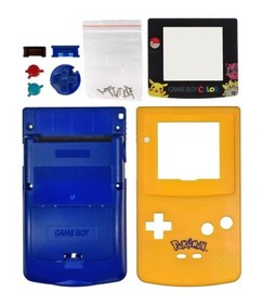 Nintendo GameBoy Color [GBC] Console Shell Yellow/Blue