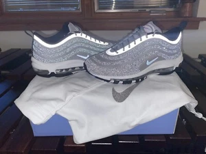 Nike Air Max 97 Swarovski Polar Blue Donna Taglia 8/6.5M DS Nuove in Mano - Foto 1 di 9