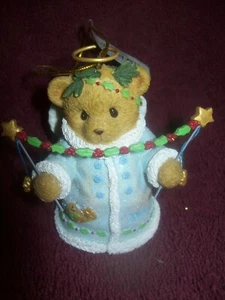 Cherished Teddies 2013 ÁNGEL OSO DE PELUCHE ADORNO CAMPANA 4034599 usado - Imagen 1 de 4