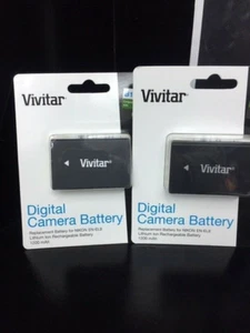 Power 2000 2 x Nikon EN-EL9 High Capacity Replacement Battery Compatible  - Picture 1 of 2