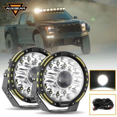 7" 360-PRO Lente LED Luces de Conducción Punto Faros Antiniebla Vainas Para Ford F150 F250 F350 Foto 1 de 4
