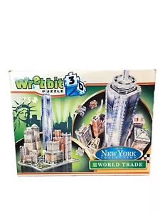 Wrebbit W3D-2012 New York Collection World Trade 3D Puzzle (875 Piece) COMPLETE - Picture 1 of 6