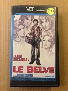 The Beast (Le Belve) 1971 VTG VHS Italian - Foto 1 di 4