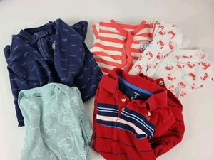 baby boys 9 M one piece Lot Am204 - Picture 1 of 7