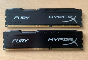 HyperX Fury DDR3 RAM 8GB Kit (2x4GB) | 1333MHz CL9 | Tested & Working | UK - Picture 1 of 2