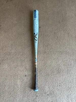 Bate de béisbol Rawlings 2025 Clout AI 34/31 aleación BBCOR - usado Foto 1 de 4