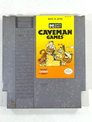 Caveman Games (Nintendo Entertainment System, 1990) NES Authentic Tested - Image 1 of 4