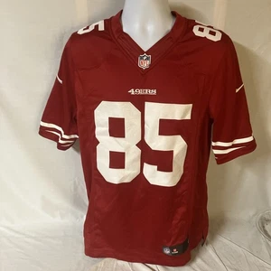 Camiseta cosida en el campo Nike NFL Vernon Davis San Francisco 49ers #85 ¡Pequeña FS! - Imagen 1 de 10