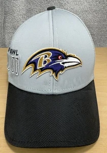 New Era 39Thirty Baltimore Ravens Super Bowl XLVII Cap Mens M-L Gray Fitted - Picture 1 of 11