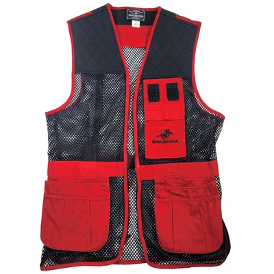 Winchester WTA012WM Official Licensed Trap Skeet Bird Shooting Vest Mens L - Image 1 of 4