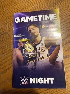 January 29, 2025 Pistons At Pacers Program — Tyrese Halliburton - Picture 1 of 2