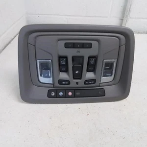 2022 CHEVROLET SILVERADO2500 Gray Overhead Console With Maplites OEM 84903266 - Picture 1 of 6