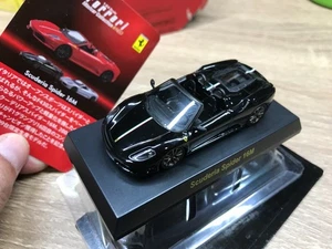 Kyosho - Colección Ferrari 8 neo - Scuderia Spider 16M bk 1/64 - Mini Coche - R12 - Imagen 1 de 16