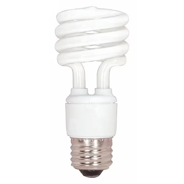Satco CFL,13 W,T2 Spiral,Medium Screw (E26) S7217 Satco S7217 045923072178 - Image 1 of 1
