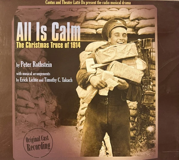 All Is Calm: The Christmas Truce Of 1914 AUDIO CD radio musical drama! SEALED  - Image 1 of 1