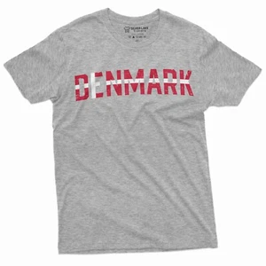 Denmark T-shirt Danmark Patriotic National Day-shirt Nordic Viking Danish Tee - Picture 1 of 9