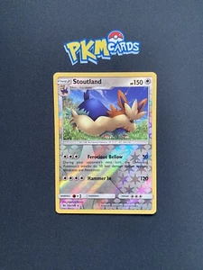 Juego de Cartas Coleccionables Pokémon Stoutland Sol y Luna Base Set 105/149 Holograma Inverso Raro LP. - Imagen 1 de 3