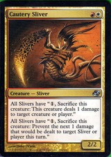 Cautery Sliver x4 Planar Chaos MtG NM