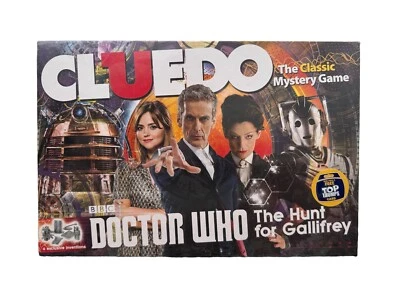 2015 CLUEDO Doctor Who Edition Board Game by Hasbro New & Sealed - Image 1 of 4