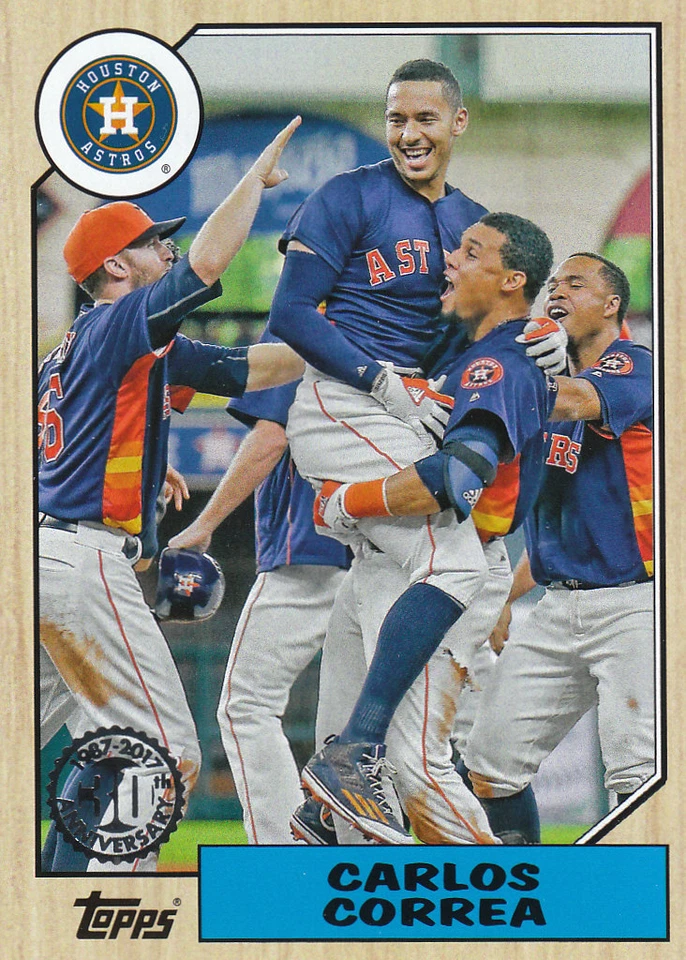 2017 Topps Baseball Inserts & Parallels - Part 1 - Image 1 of 1