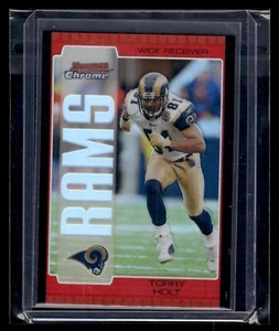 2005 Bowman Chrome Refractor #95 Torry Holt Rams QTY - Picture 1 of 2