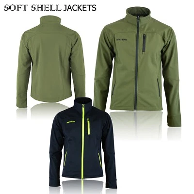 Herren Softshell Fleecejacke Wasserdicht Outdoor Arbeit Winddicht Freizeitjacken - Bild 1 von 4