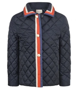 NWT Authentic GUCCI $725 Kids Girls Quilted Jacket - Size 8 - Picture 1 of 6