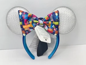 Disney Parks 2025 Epcot Spaceship Earth Light-Up Mickey Minnie Ear Headband New - Picture 1 of 4