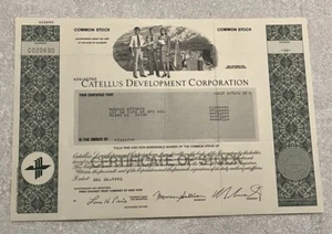 Catellus Development Corporation Aktienzertifikat Eisenbahn Santa Fe Southern RR - Bild 1 von 4