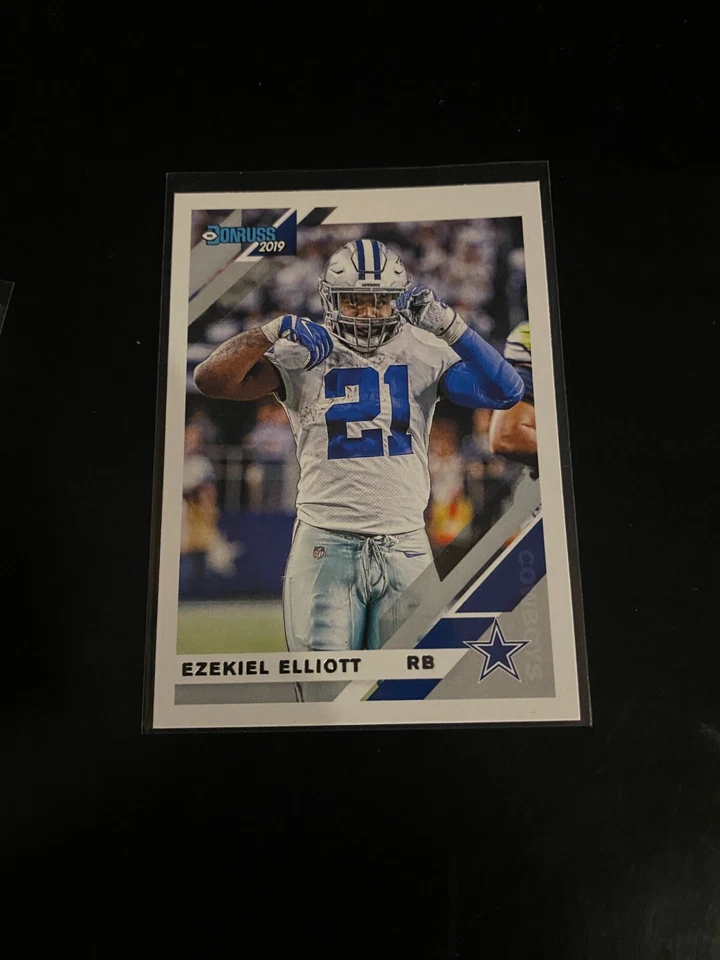 Ezekiel Elliott 2019 Donruss Cowboys Variation 75 - Image 1 of 2