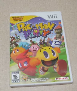 PAC-MAN PARTY with CASE / MANUAL ----------- NINTENDO WII - Picture 1 of 3