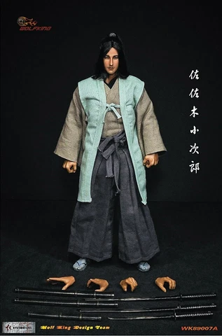 DHL Express 1/6 Wolfking WK89007A Sasaki Kojiro 1.0 Standard Ver Japan Samurai Cover