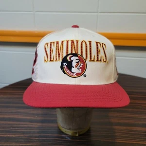 Florida State Seminoles Vintage Sports Specialties Laser Snapback Cap Hat NWOT - Picture 1 of 11